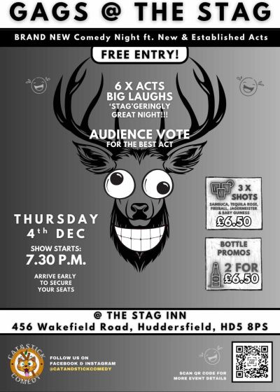 comedy night at the stag